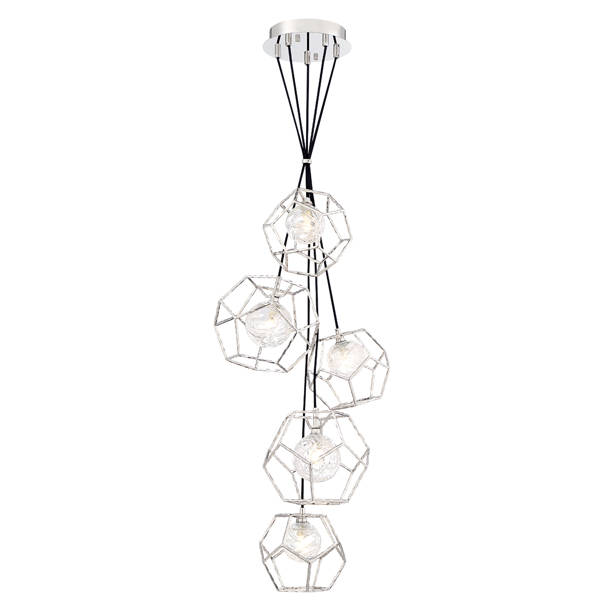 Ivy Bronx Wooler 1 Light LED Single Pendant Wayfair Canada